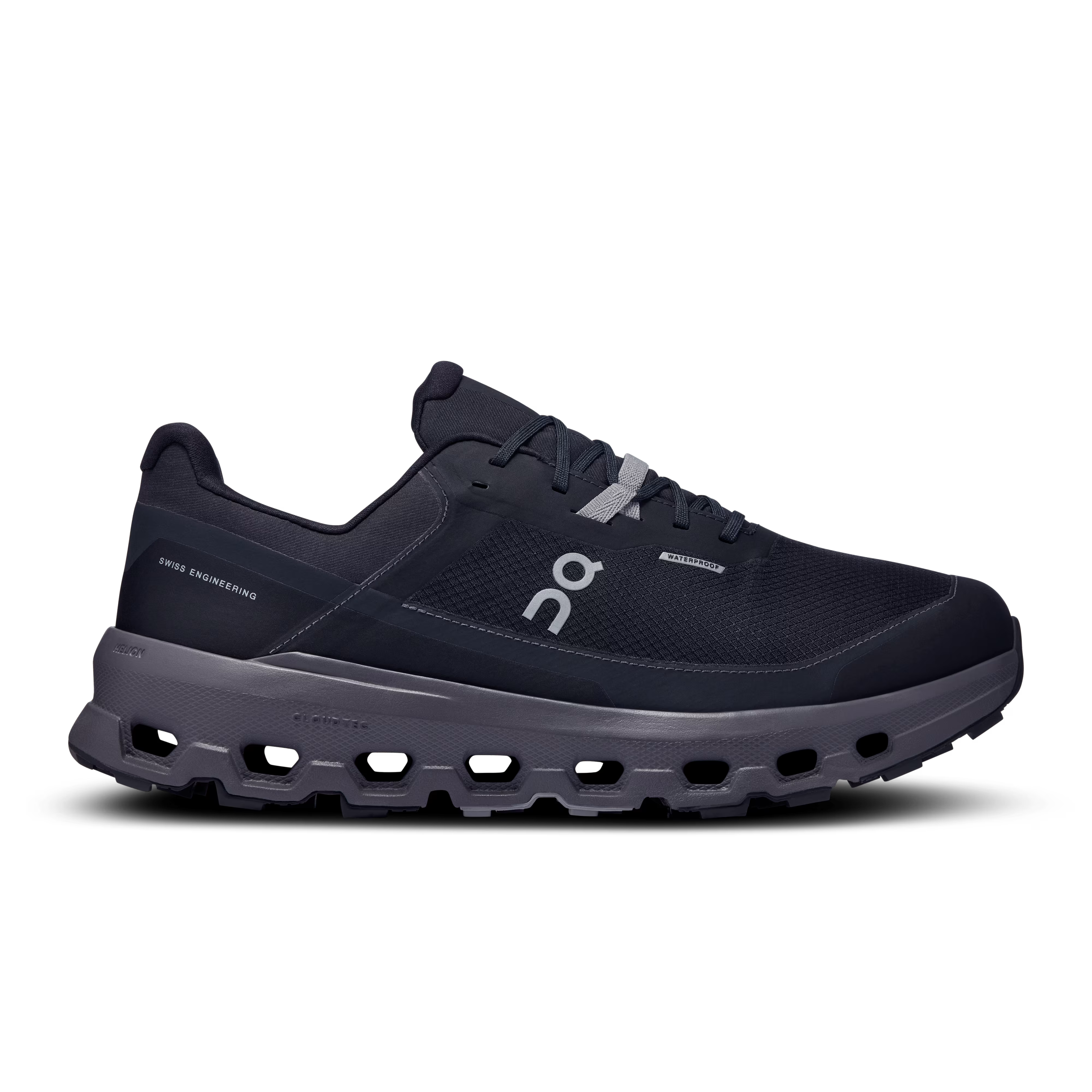 Chaussures de Trail homme On Running CloudVista 2 Waterproff etanches ON Running full noire