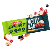 Barre énergétique fruits rouges 40g Andros sport 2026
