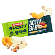 Barre énergétique Andros sport pomme abricot poire 2026