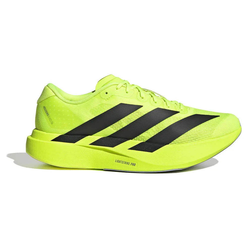 Chaussures de Route homme Adizero Evo SL Adidas jaune fluo