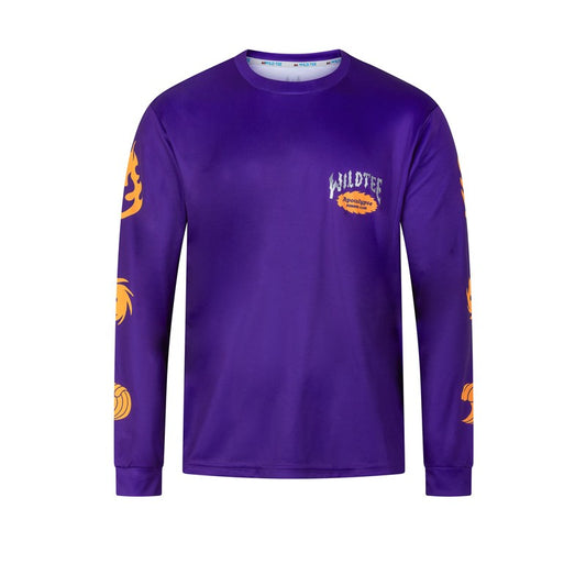 Tee-shirt manches longues homme Wildtee Apocalypse Running Club - Clubinsport
