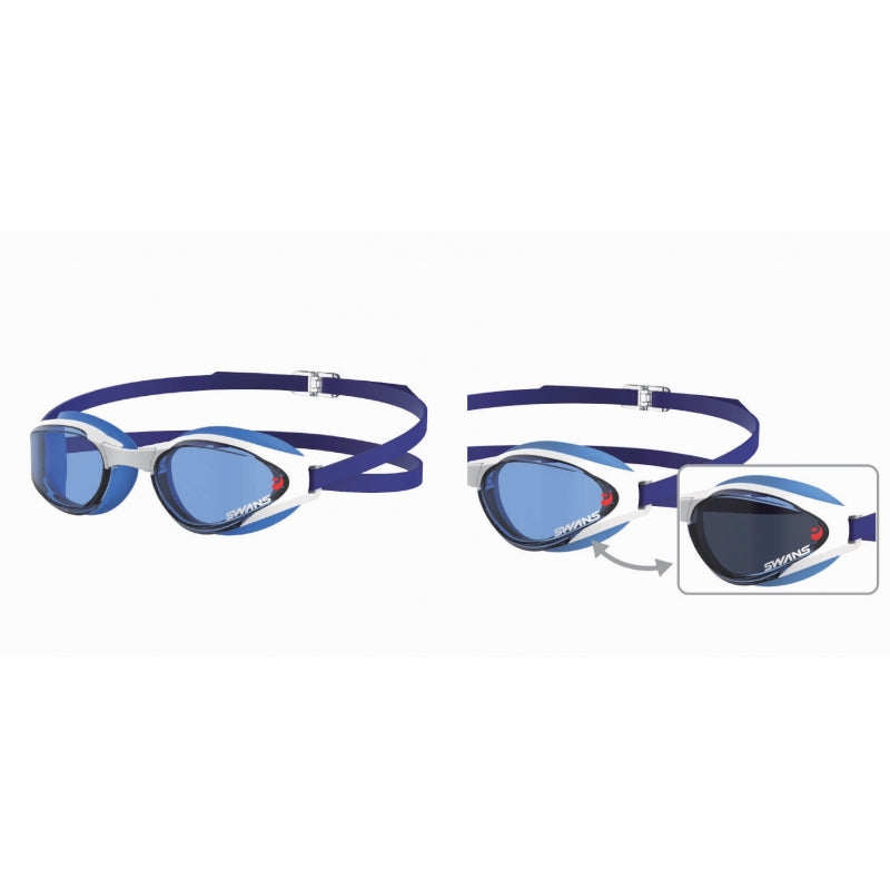 Lunettes de natation Mako Swans Ascender photochromic - Clubinsport
