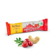 Barre énergétique Meltonic Cranberries et noix de cajou