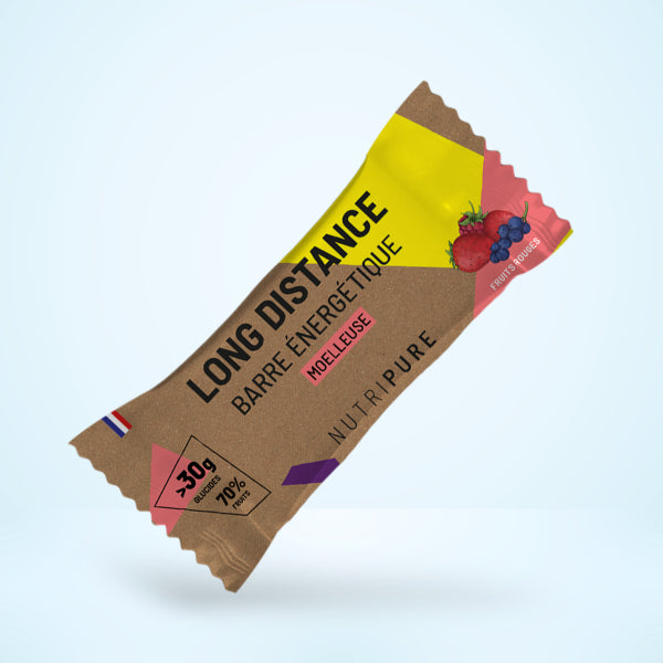 Barre énergétique Long Distance fruits rouges Nutripure