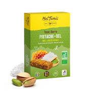 Barre énergétique bio Pistaches et fleur de sel Meltonic par 4 unités