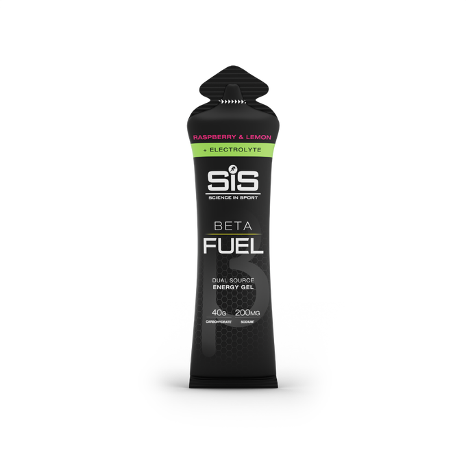 Gel énergétique SIS beta fuel + electrolytes fraise citron