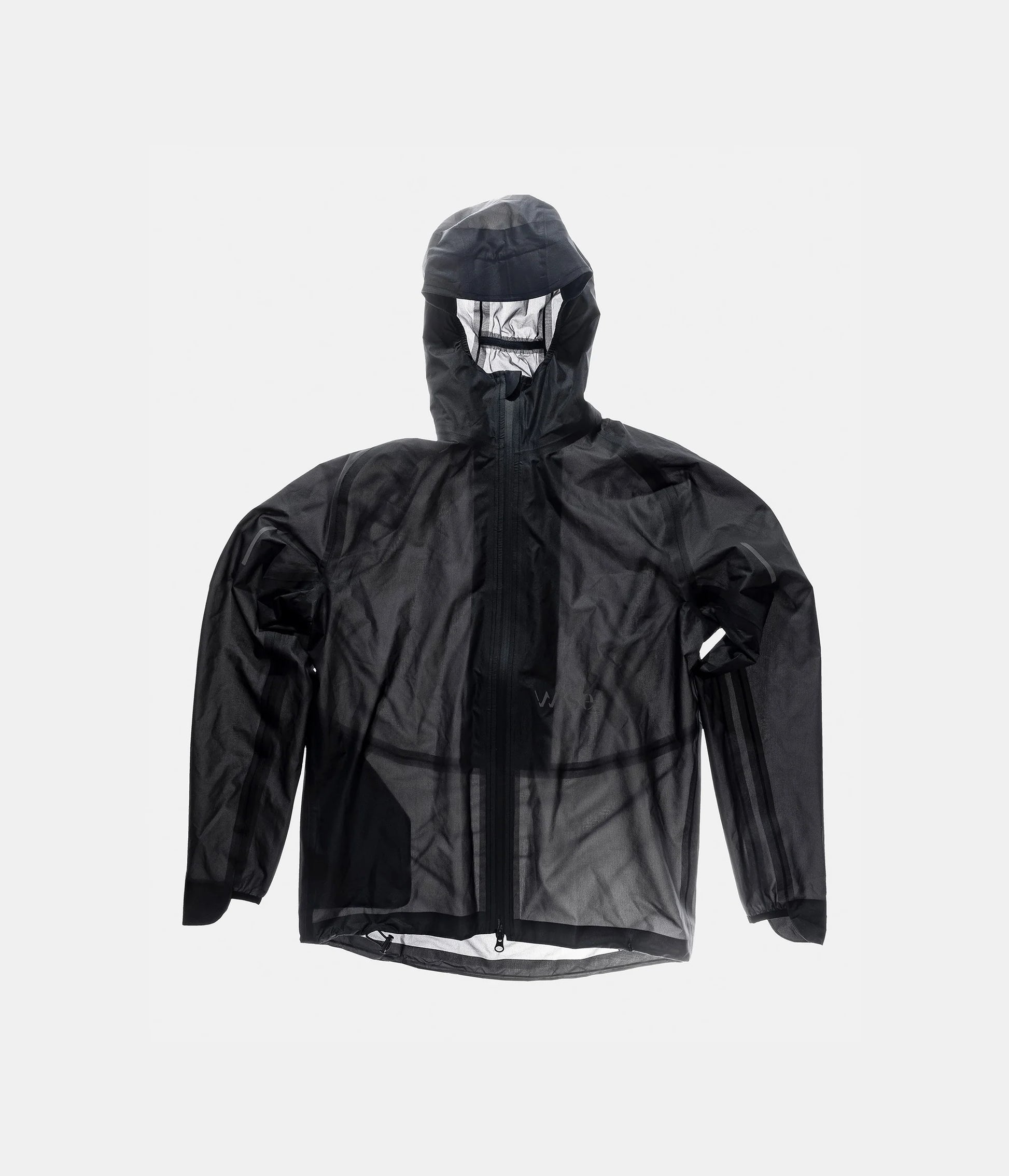 Veste de Pluie imperméable Wise blackshell noir - Clubinsport