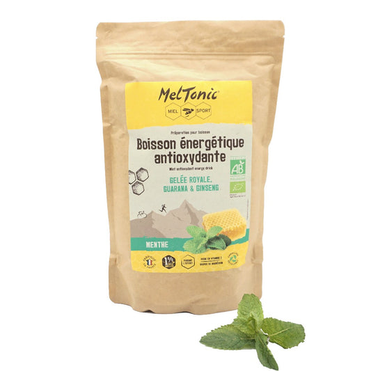 Boisson d'effort énergétique bio Menthe Format éco 700g - Clubinsport