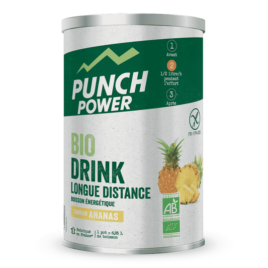 Boisson d'effort Punch Power longue distance Ananas 500 grammes - Clubinsport