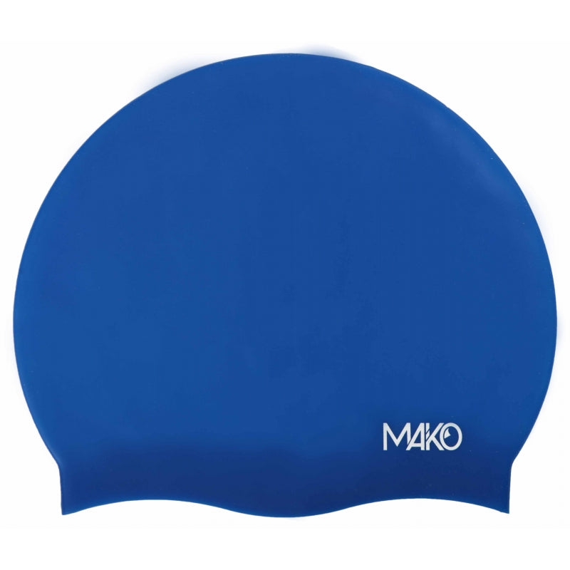 Bonnet de natation signature bleu royal Mako