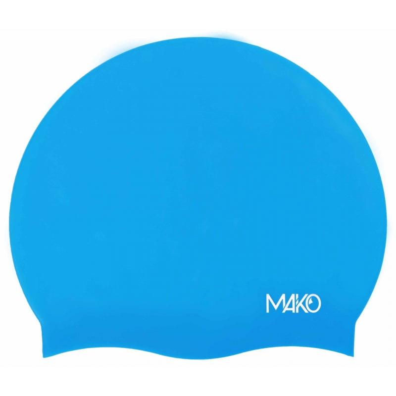 Bonnet de natation signature turquoise Mako