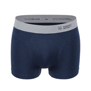 Boxer sans couture SEAMLESS Thuasne Sport bleu marine - Clubinsport