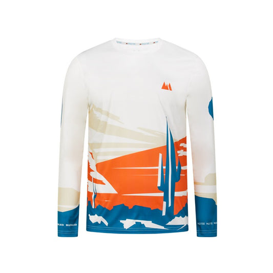 Tee-shirt manches longues homme Wildtee Buckled Desert - Clubinsport