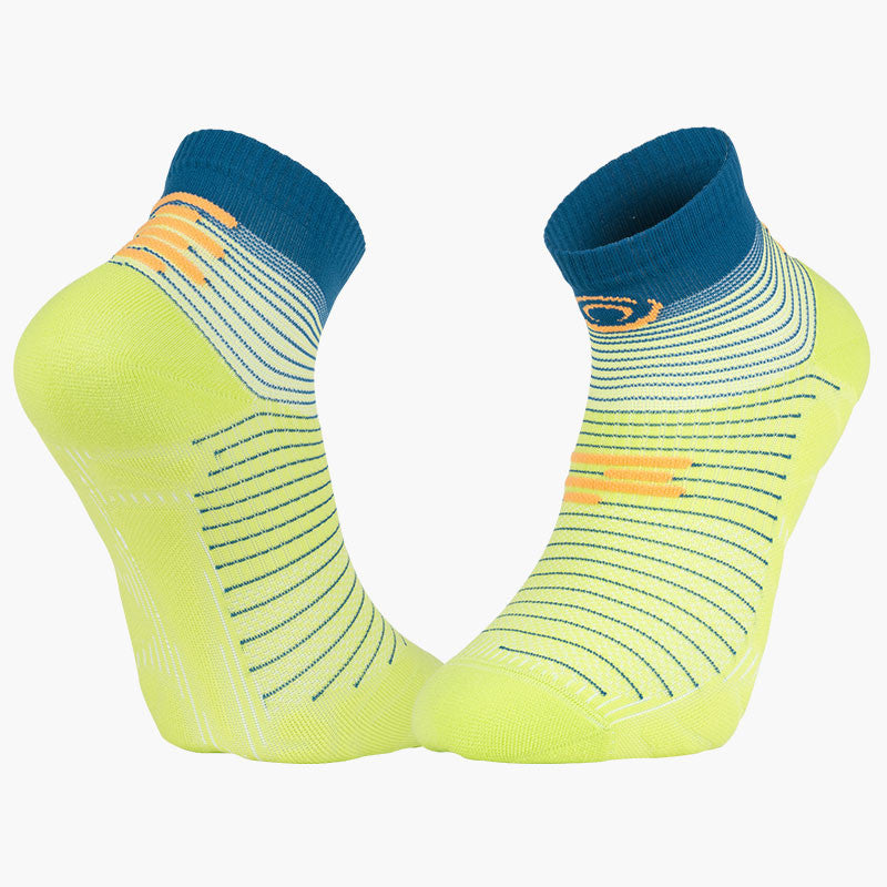 Chaussettes BV Sport Run Marathon.2 basses vert bleu
