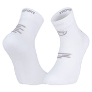 Chaussettes BV Sport Run Marathon.2 moyennes blanc - Clubinsport
