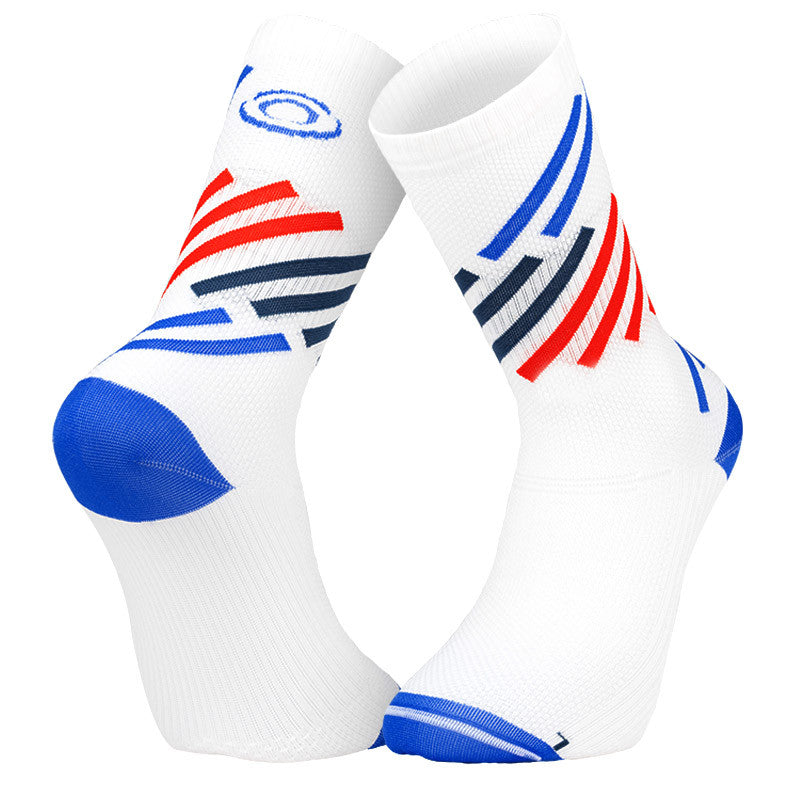 Chaussettes BV Sport LightRun LIGHT RUN Miami blanc bleu