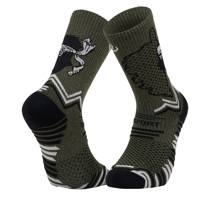 Chaussettes BV Sport Corse kaki - Clubinsport