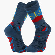 Chaussettes Trail Ultra Bvsport Reunion Bleu