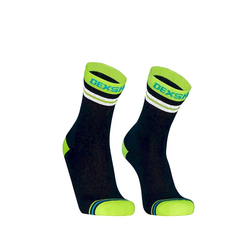 Chaussettes impermeables respirantes DexShell Running pro Visibility - Clubinsport