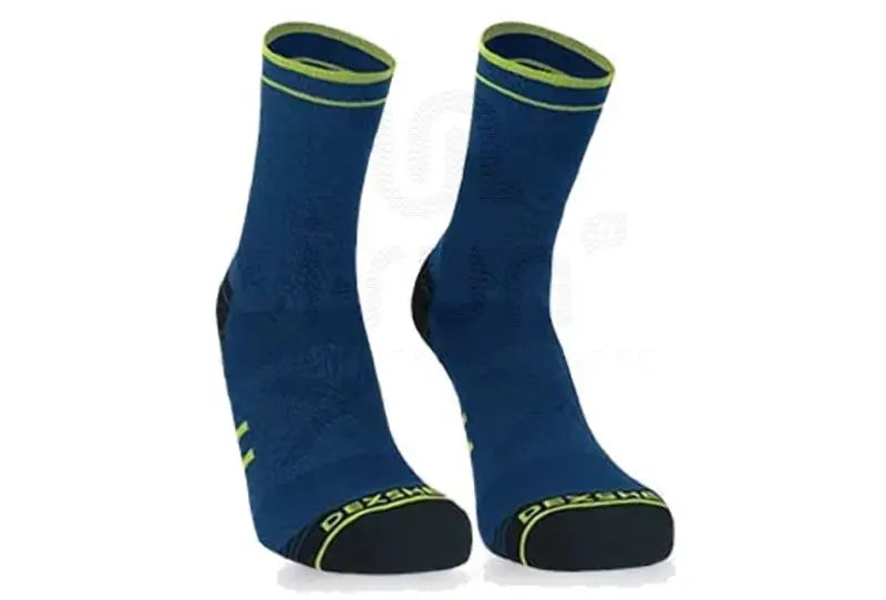 Chaussettes impermeables respirantes Running lite 2.0 DexShell marine et noir - Clubinsport