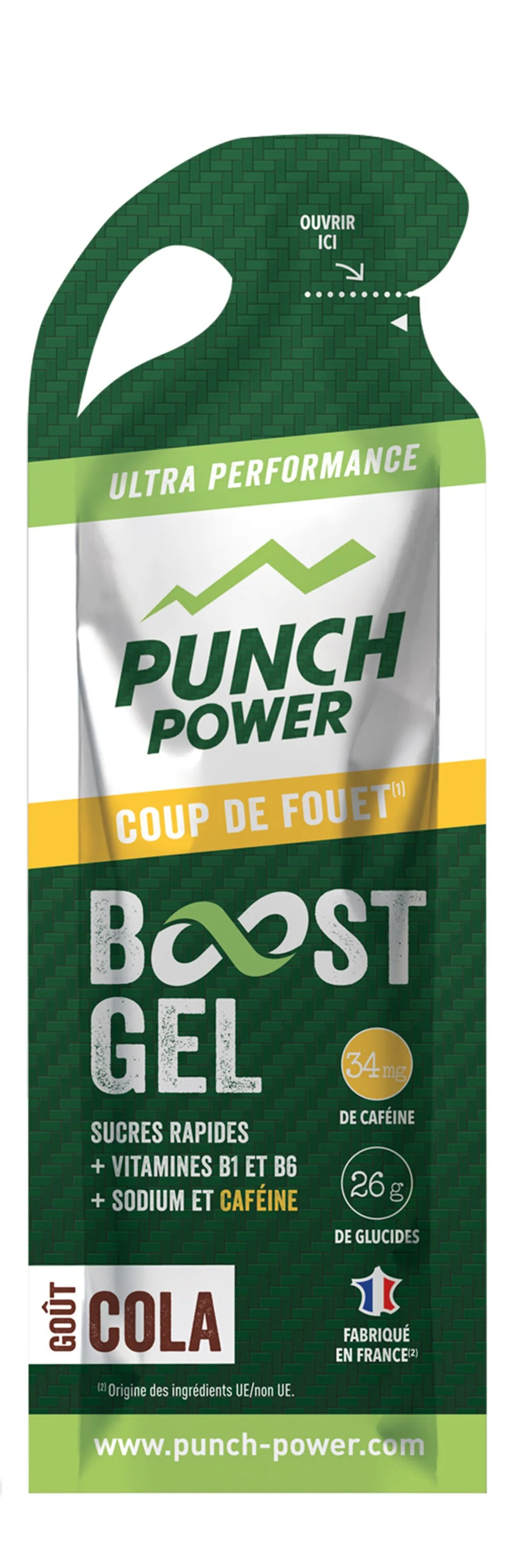 Gel Punch power Ultra performance Cola