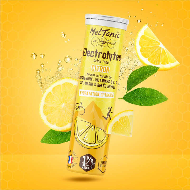 Electrolytes pastilles Meltonic electrolytes citron