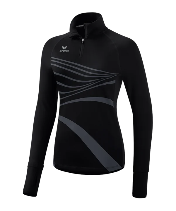 Tee-shirt manches longues femme Erima Racing noir - Clubinsport