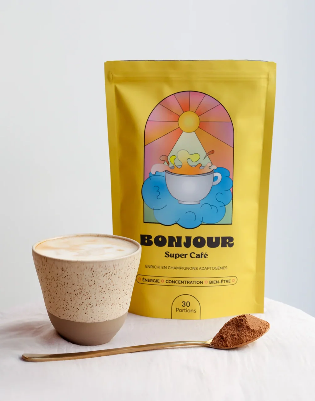 Café aux champignons Bonjour Drink