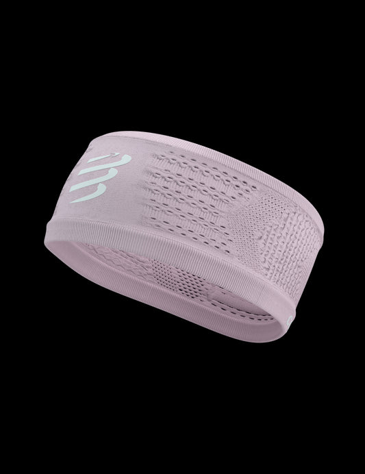 Bandeau de tête Compressport Headband On/Off rose