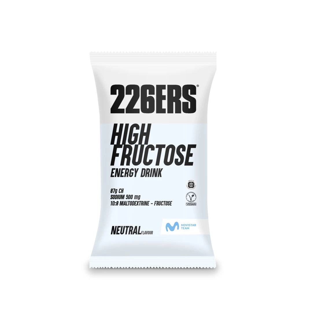 HIGH FRUCTOSE ENERGY DRINK - Doses Uniques - Monodose 226ERS gout neutre - Clubinsport