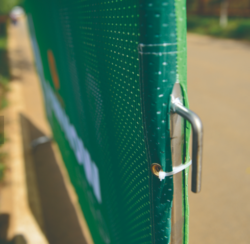 Housse de barrière personnalisée