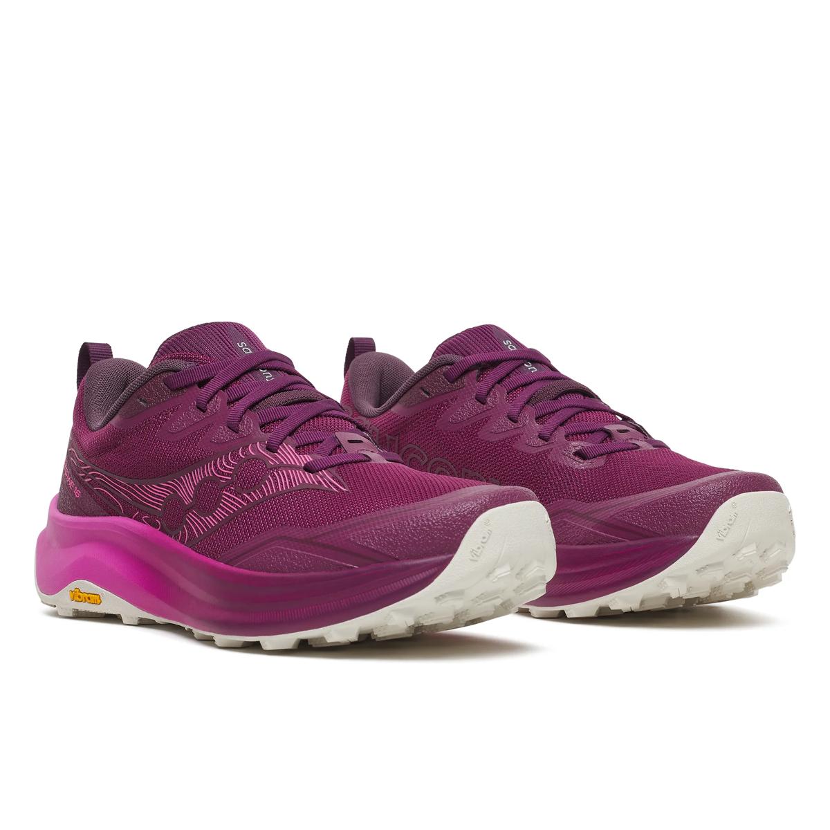 Chaussures de Trail femme Saucony Peregrine 16 violet