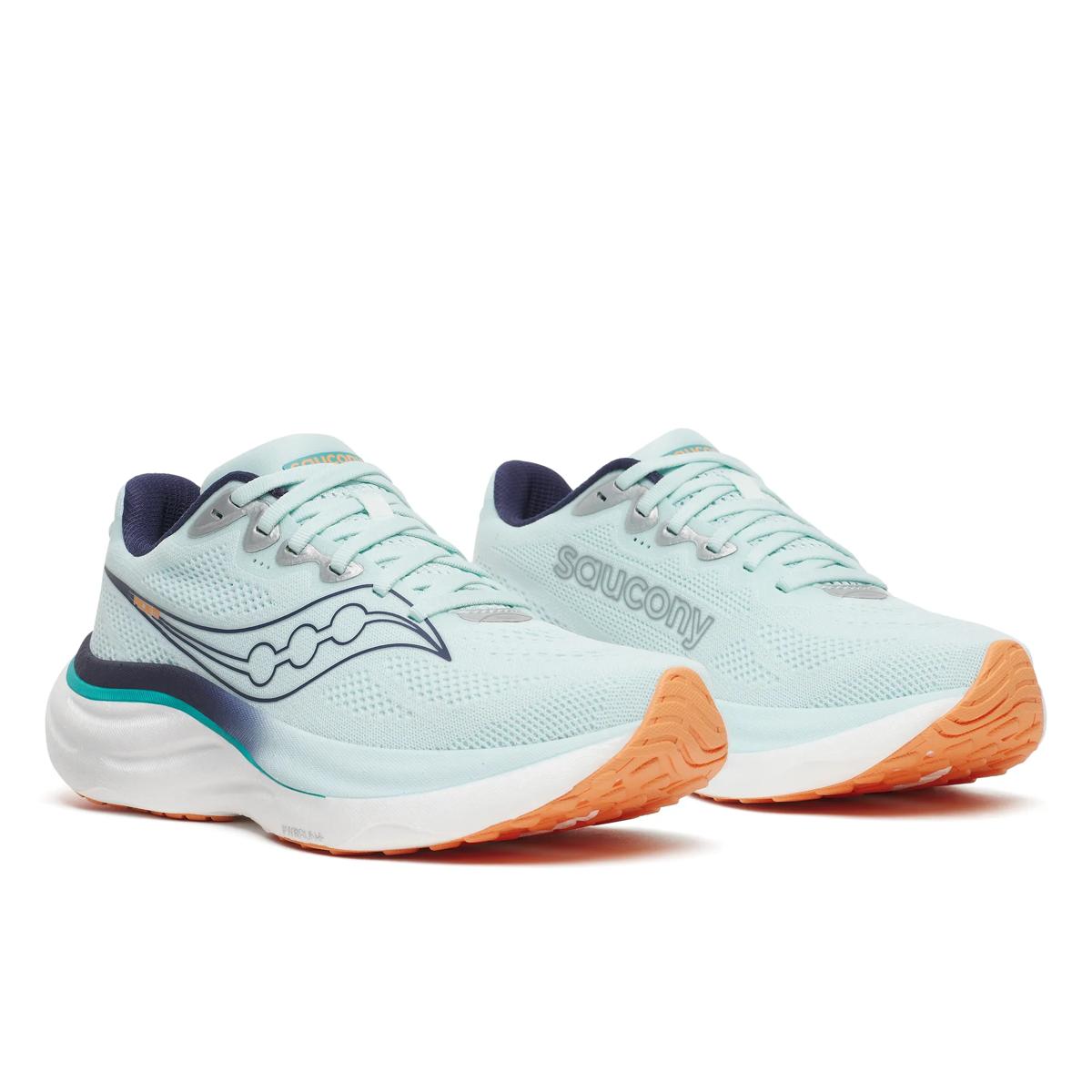 Chaussures de Route femme Saucony Ride 19 bleu ciel
