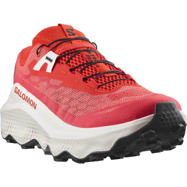 Chaussures de Trail homme  Ultra glide 4 Salomon rouge et blanc