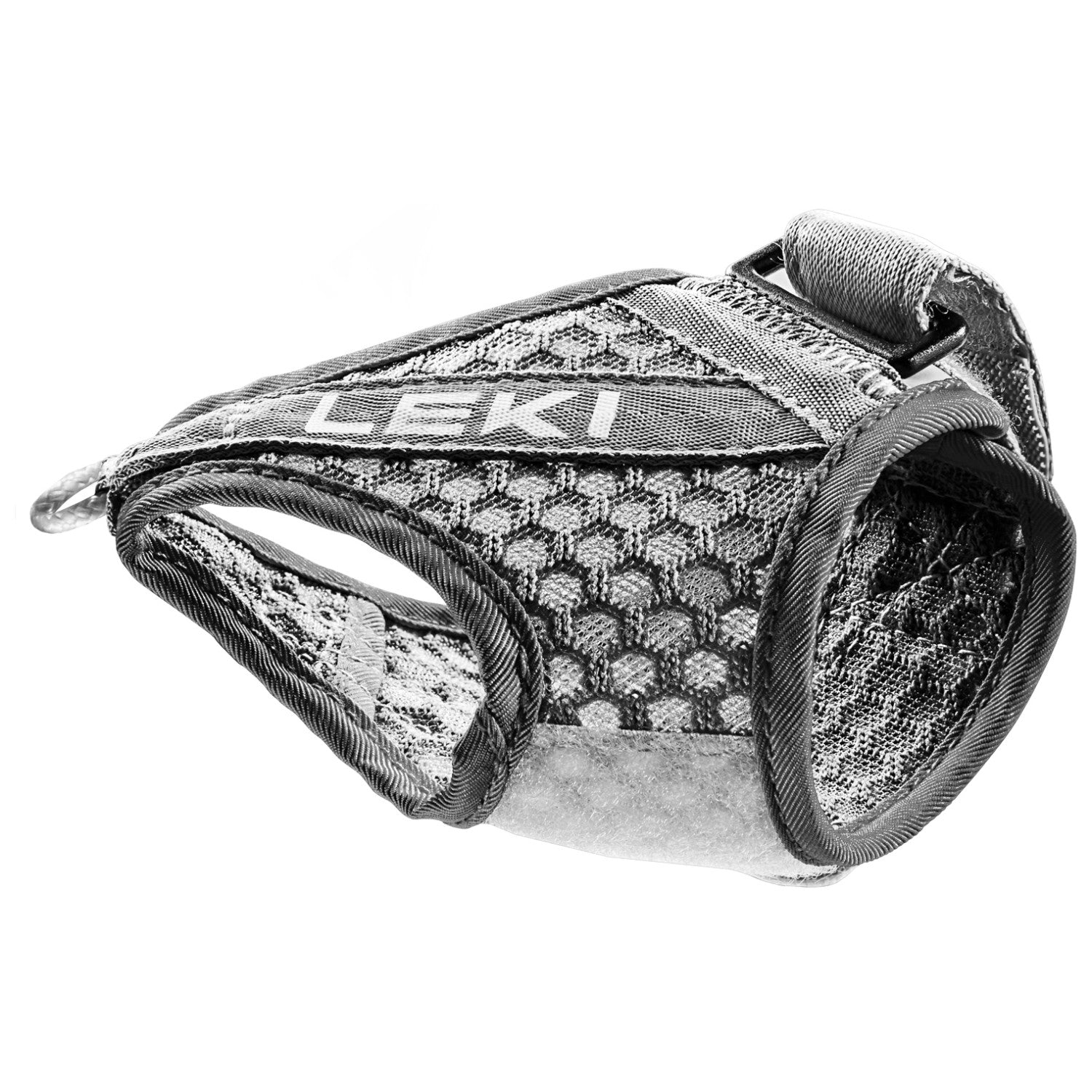 Gantelets de trail Leki shark strap mesh gris