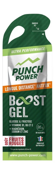 Gel Punch power longue distance fruits rouges