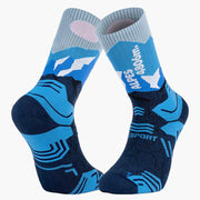 Chaussettes BV Sport TREK SUMMIT Lyocell Alpes Bleu