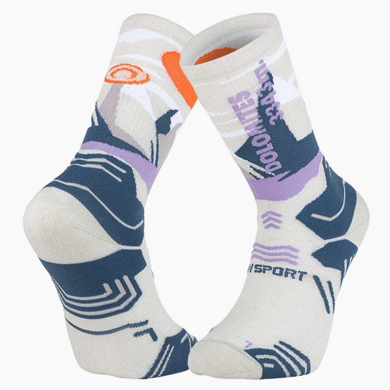 Chaussettes BV Sport TREK SUMMIT Lyocell Dolomites gris