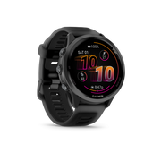 Montre cardio gps Garmin Forerunner 570 noire 47mm bracelet noir