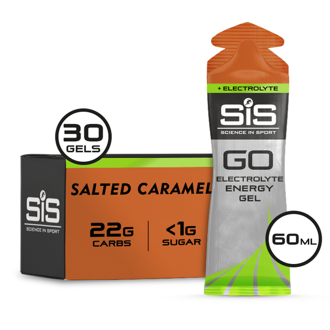 Gel energetique SIS go energy + Electro caramel salé - Clubinsport