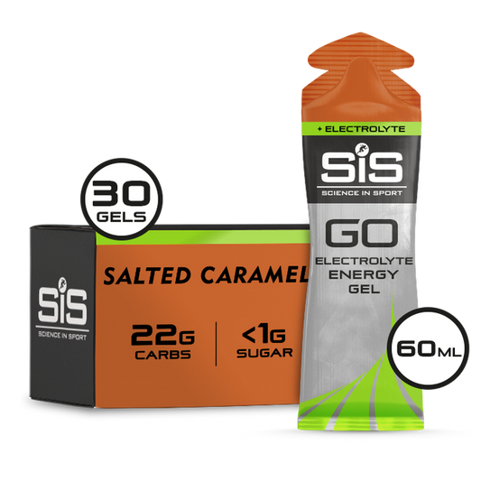 Gel energetique SIS go energy + Electro caramel salé - Clubinsport