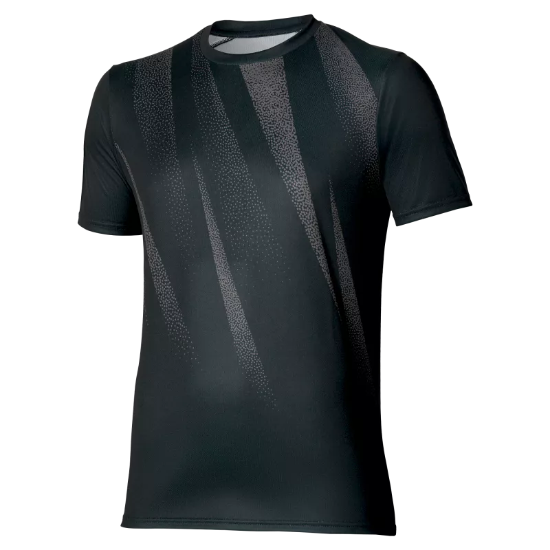 Tee-shirt manches courtes homme Mizuno Core Graphic noir