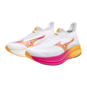 Chaussures de Route femme Neozen beige semelle orange rose