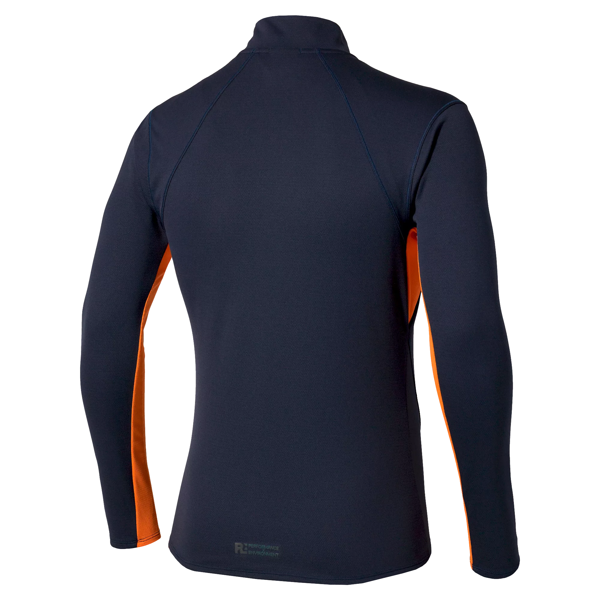 Tee-shirt manches longues homme Mizuno bleu marin tech termal charge HZ LS