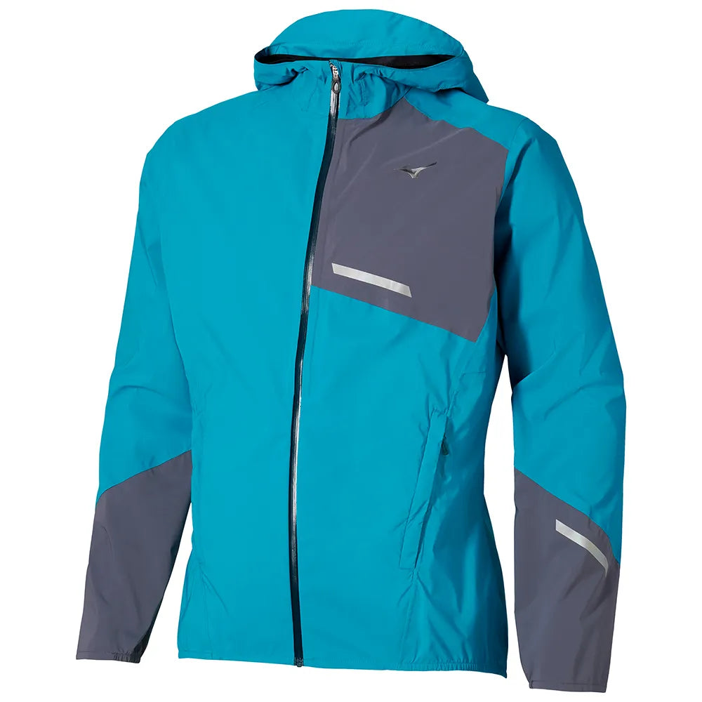 Veste imperméable WP20K Mizuno bleu capri