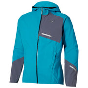 Veste imperméable WP20K Mizuno bleu capri