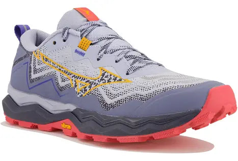 Chaussures de Trail femme Mizuno Wave Daichi 9 gris