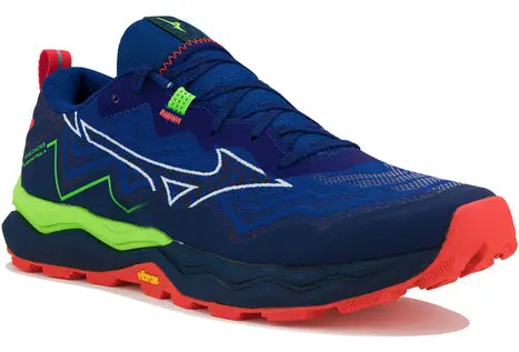 Chaussures de Trail homme Mizuno Wave Daichi 9 bleu marine