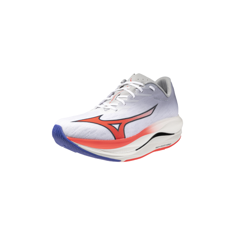 Chaussures de Route homme Rebellion flash 3 Mizuno blanc