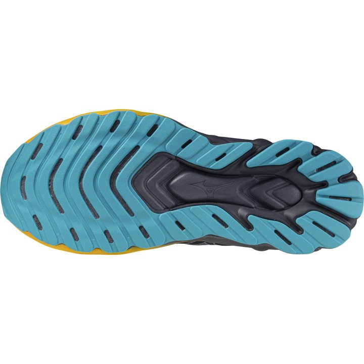 Chaussures de Route homme Wave Skyrise 6 Mizuno bleu marine